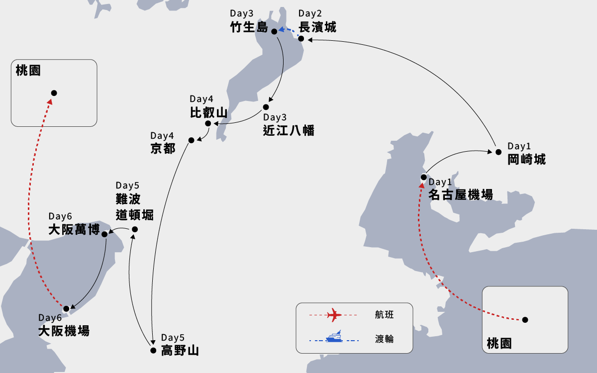 行程地圖